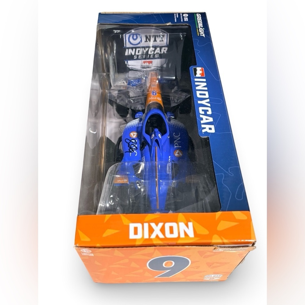 NWT Autographed Scott Dixon #9 IndyCar 2023 Greenlight 1:18 Diecast Collectible - Picture 6 of 17